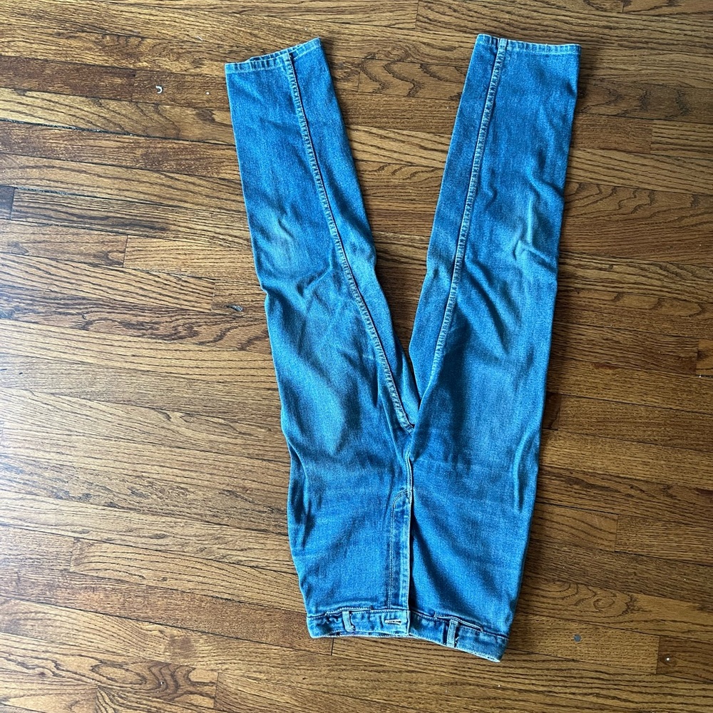 High rise seasons jeans - detailing on back